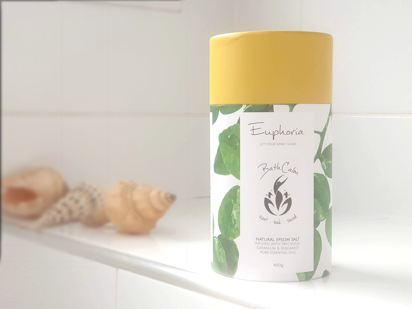Turn your everyday bath and shower time into a rich experience, with an indulgent Euphoria Bath Meditation Soak.